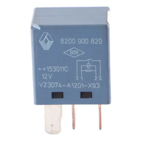Pin Azul Relé Módulo Smart para Renault TRAFIC 4 con número de pieza 8200900820 Renault TRAFIC 4 Pin Azul Relé Módulo Smart - SKU 8200900820 - Número de pieza 8200900820