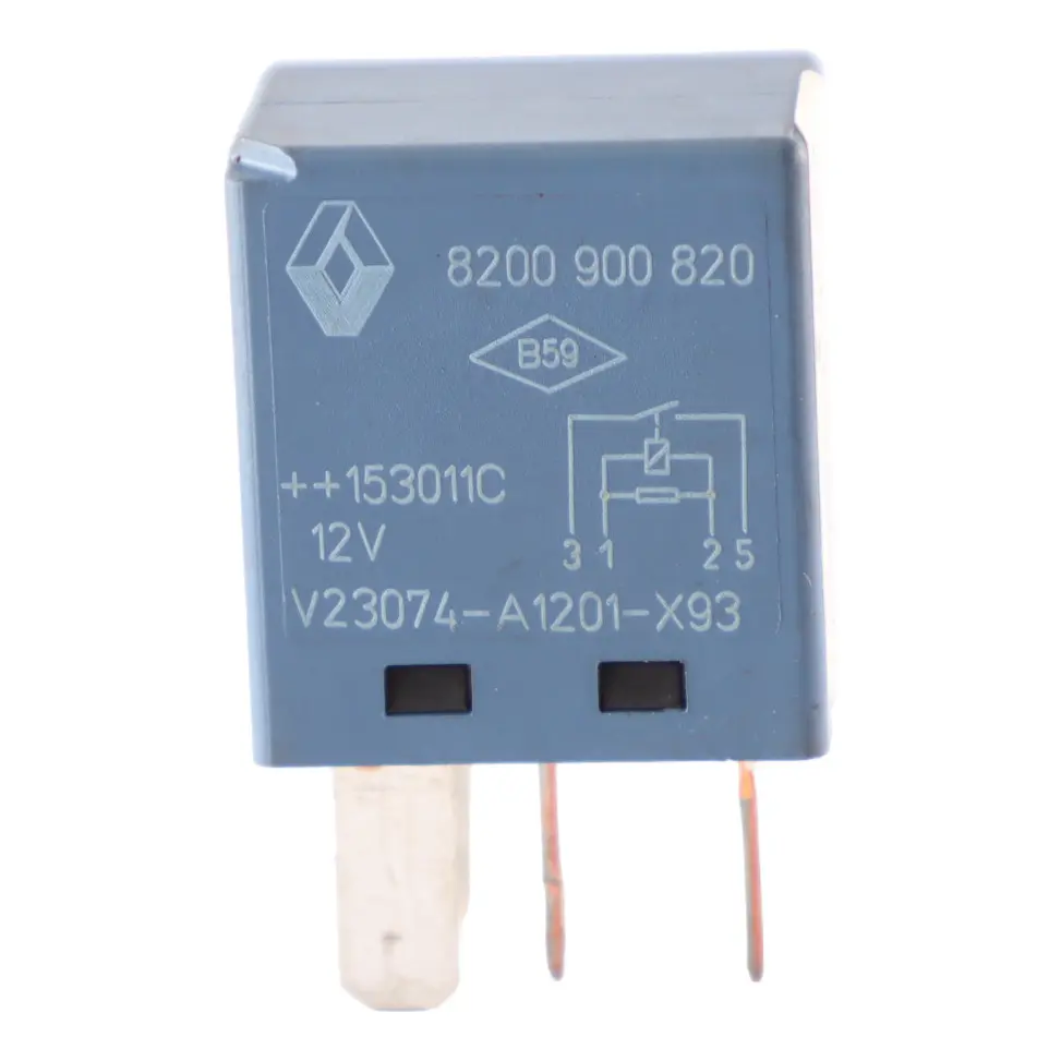 Pin Blue Relay Module Smart to Renault TRAFIC 4 with Part number 8200900820 Renault TRAFIC 4 Pin Blue Relay Module Smart - SKU 8200900820 - Part number 8200900820