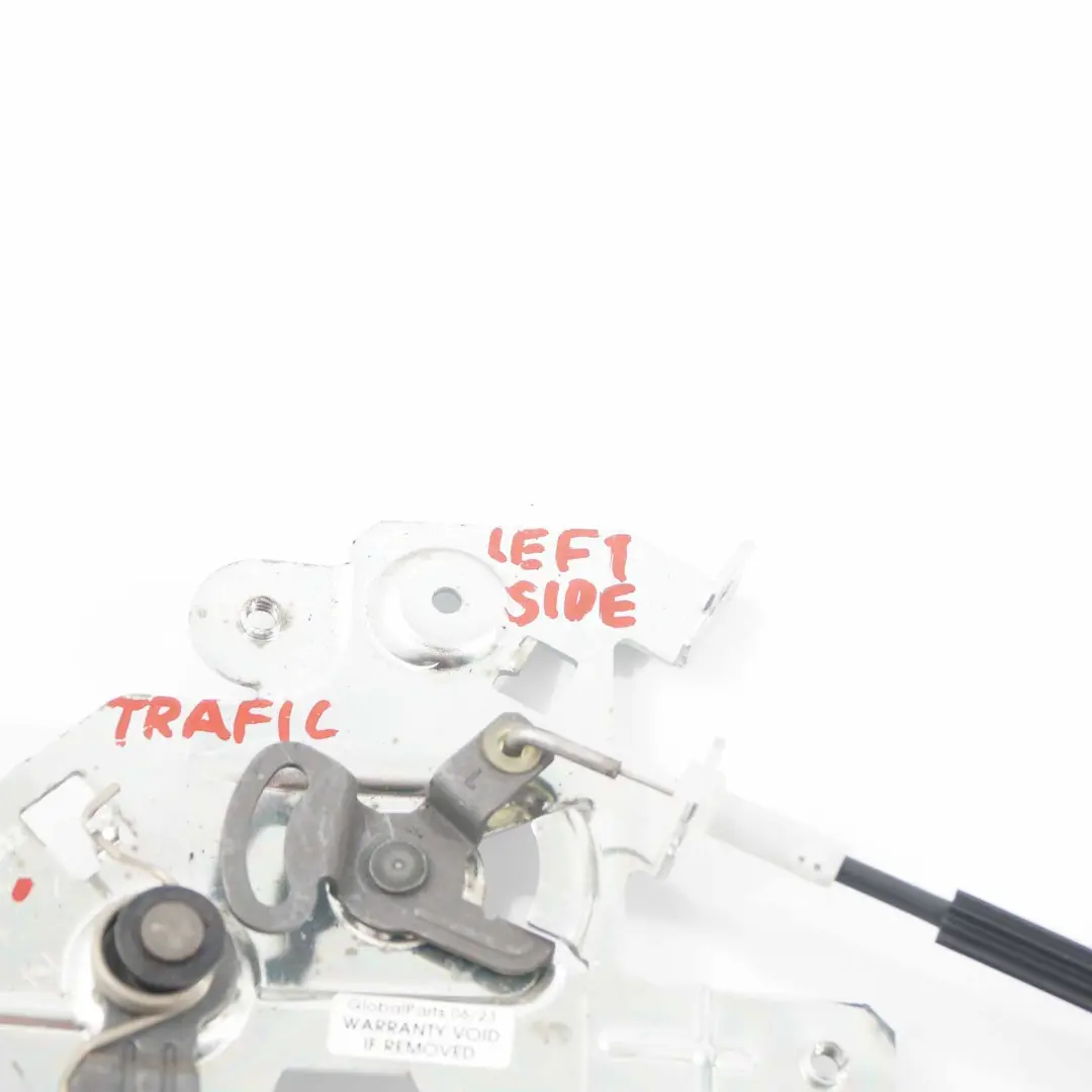 Serrure porte Renault Trafic Mécanisme chargement silencieux câble pour à propos du numéro de pièce 8200904016 Serrure porte Renault Trafic Mécanisme chargement silencieux câble - SKU 8200904016 - Numéro de pièce 8200904016