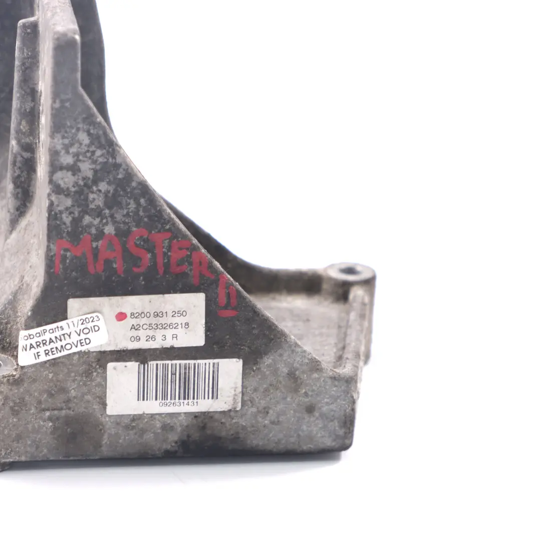 Mount Bracket Holder to Renault Master 2 Movano A 2.5 DCI Engine with Part number 8200931250 Renault Master 2 Movano A 2.5 DCI Engine Mount Bracket Holder - SKU 8200931250 - Part number 8200931250