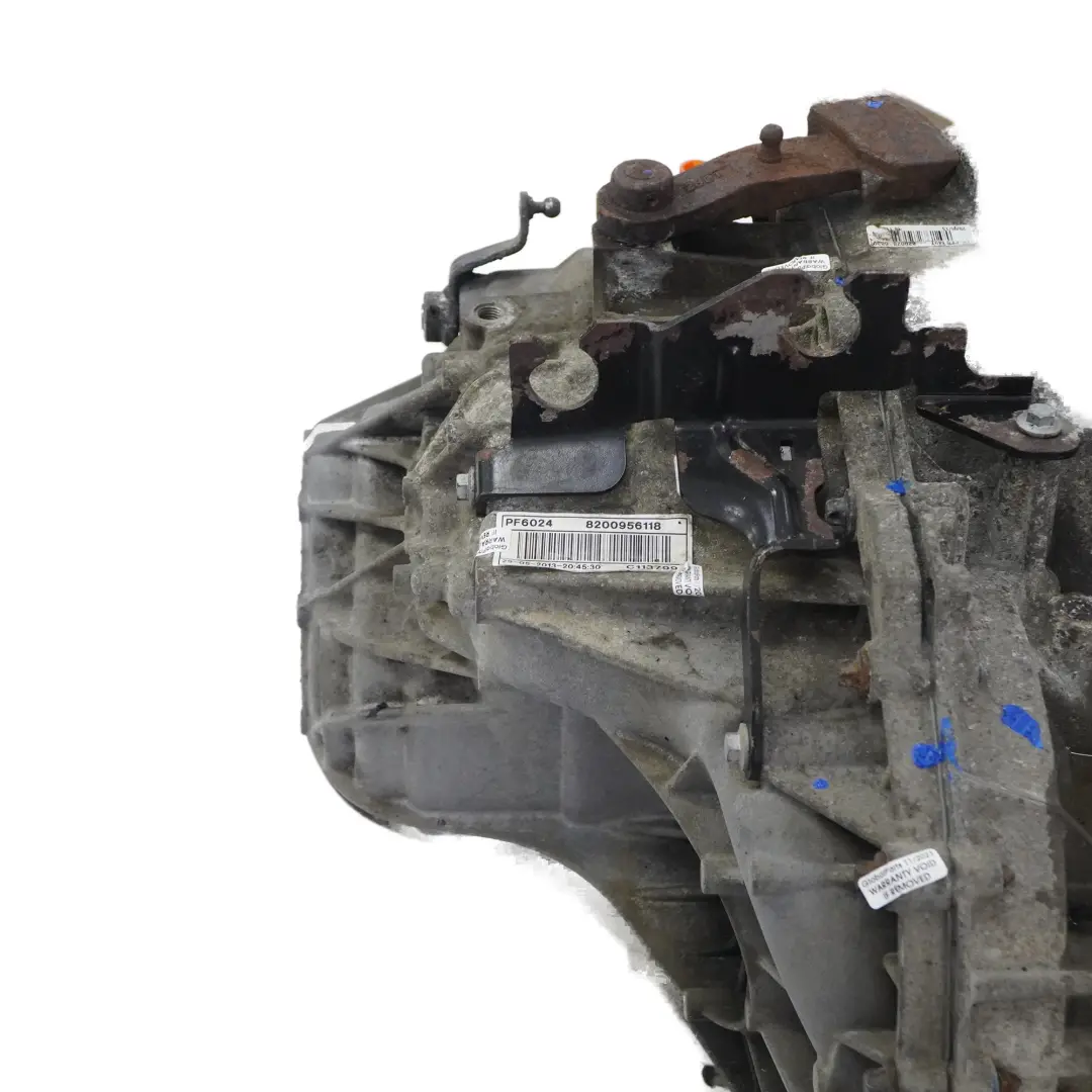 Caja manual 6 velocidades PF6024 PF6 GARANTIA para Renault Trafic II Opel Vivaro con número de pieza 8200956118 Renault Trafic II Opel Vivaro Caja manual 6 velocidades PF6024 PF6 GARANTIA - SKU 8200956118 - Número de pieza 8200956118