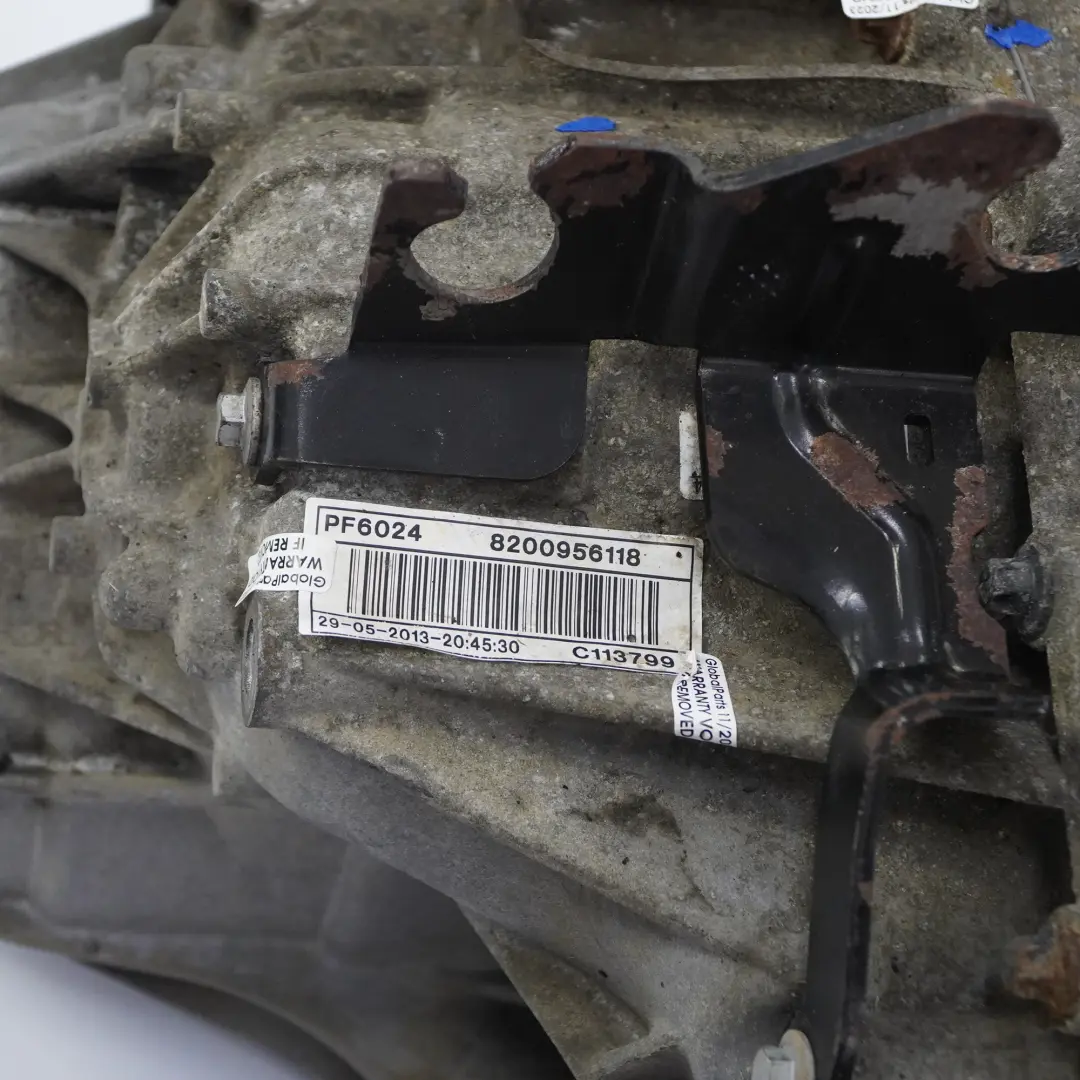Renault Trafic II Vauxhall Vivaro A Manual Gearbox 6 Speed PF6024 PF6 WARRANTY - SKU 8200956118 - Part number 8200956118