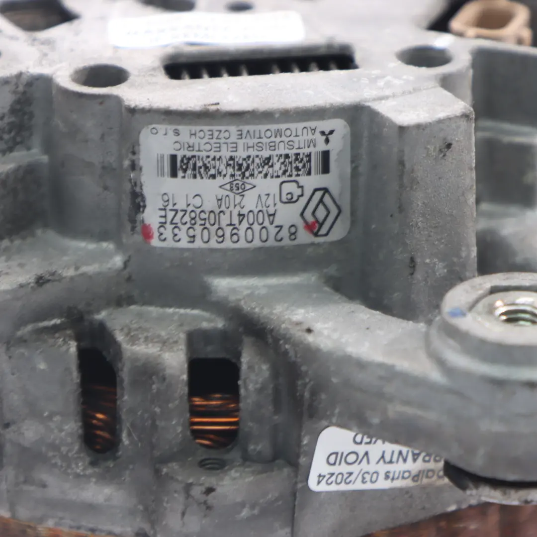 Renault Scenic III 1.5 Dci Motor Alternador Generador 12V 120A - SKU 8200960533 - Número de pieza 8200960533