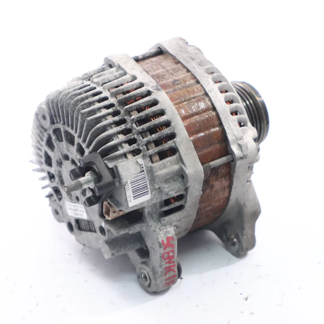 Alternator 12V 120A do Renault Scenic III Laguna III 1.5 Dci o numerze 8200960533 Renault Scenic III Laguna III 1.5 Dci Alternator 12V 120A - SKU 8200960533 - Numer Części 8200960533