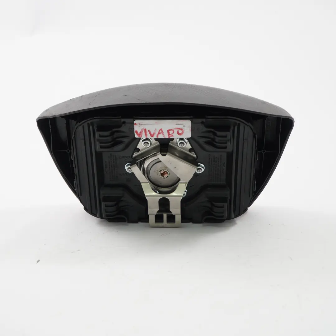 Vauxhall Vivaro A Steering Wheel Air Bag Driver Module Airbag Black - SKU 8200968359 - Part number 8200968359