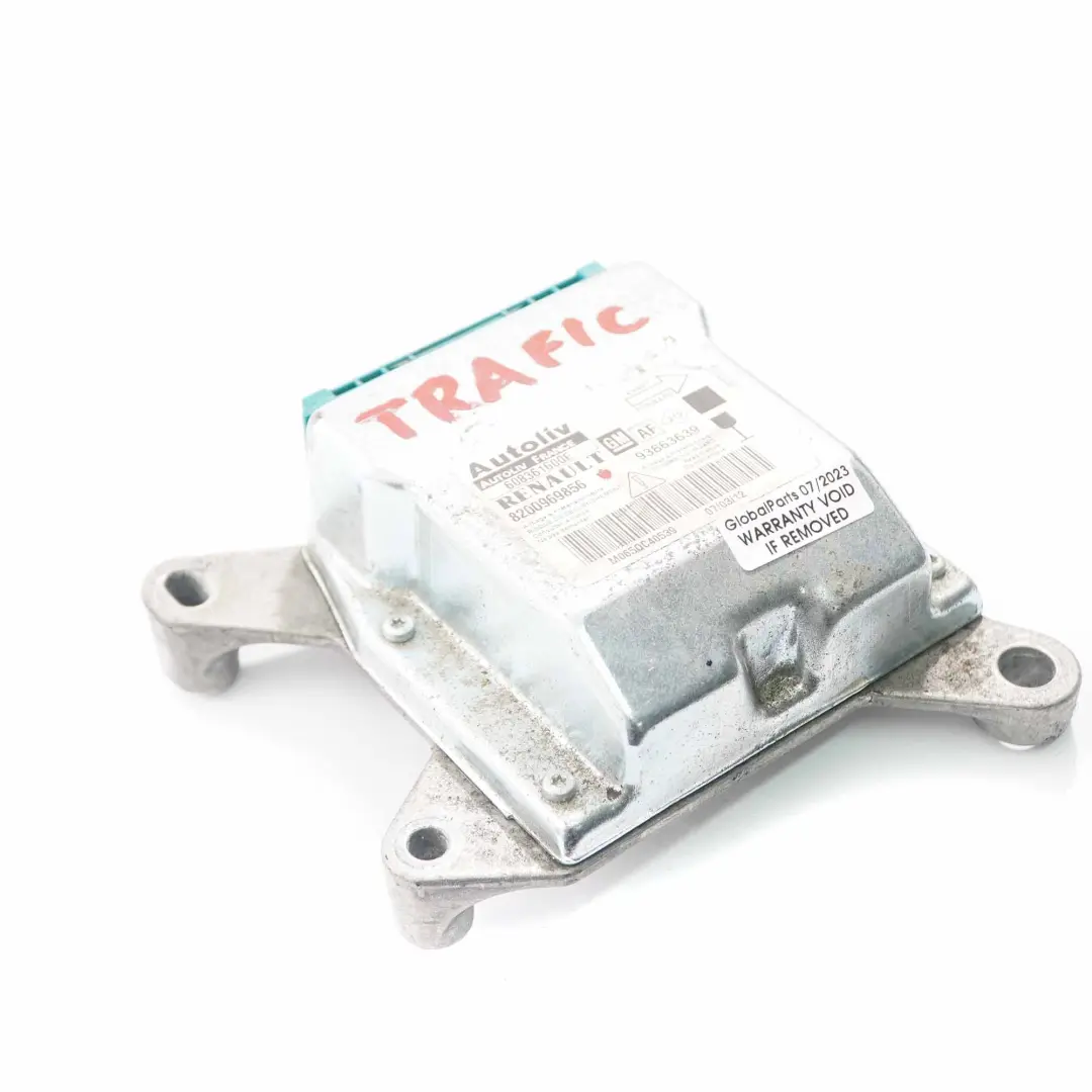 Renault Trafic II Airbag Módulo Unidad de Control ECU Sensor - SKU 8200969856 - Número de pieza 8200969856