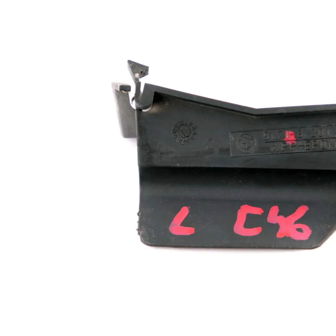 Front Slam Panel Water Cooler Radiator Cover Bracket Mount to BMW E46 with Part number 8201161 BMW E46 Front Slam Panel Water Cooler Radiator Cover Bracket Mount - SKU 8201161 - Part number 8201161