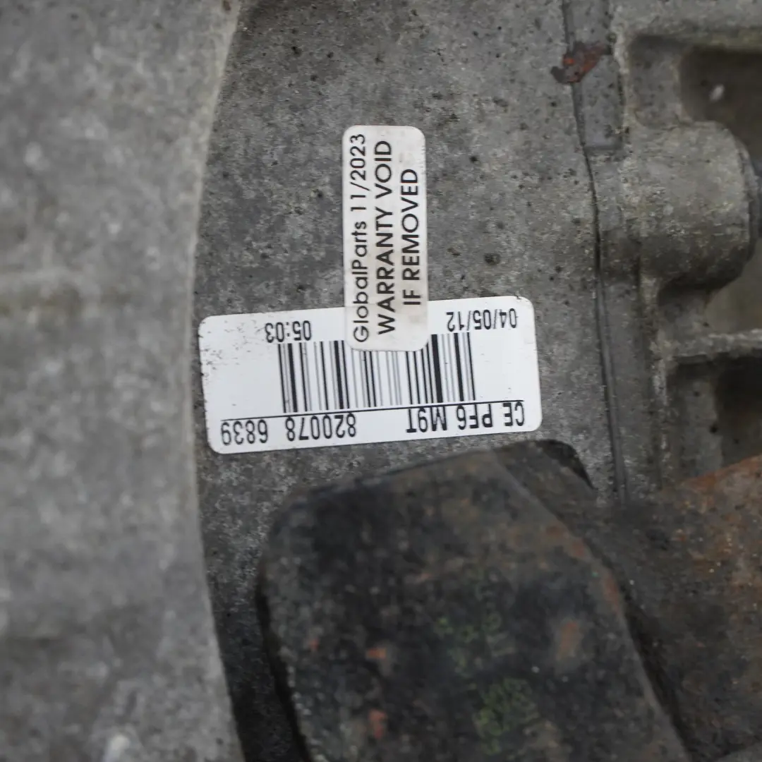  Boîte de vitesses manuelle Renault Trafic II 6 Speed PF6026 C018186 GARANTIE - SKU 8201283105 - Numéro de pièce 8201283105