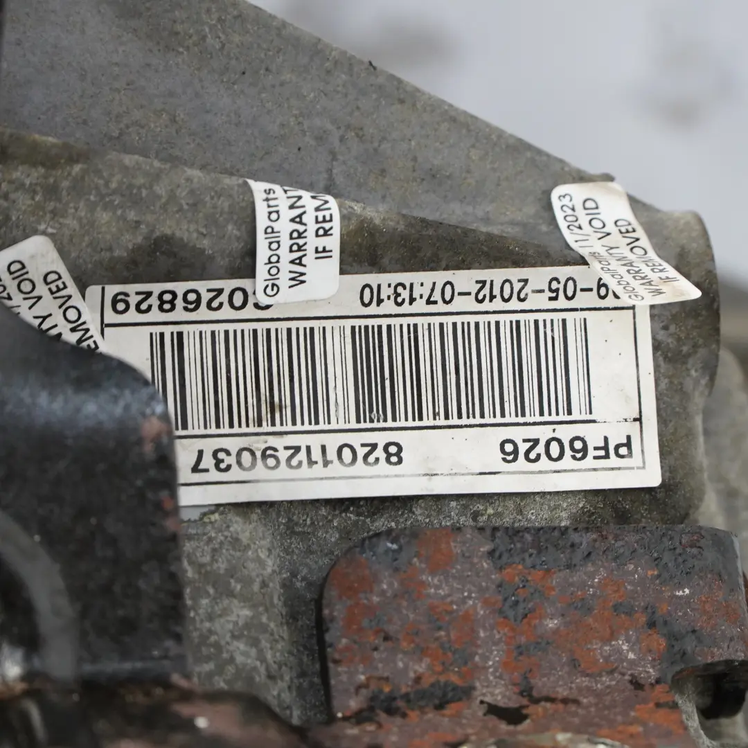 Schaltgetriebe Renault Trafic II 6 Gang PF6026 C018186 8201129037 GARANTIE für mit Teilenummer 8201283105 Schaltgetriebe Renault Trafic II 6 Gang PF6026 C018186 8201129037 GARANTIE - SKU 8201283105 - Teilenummer 8201283105