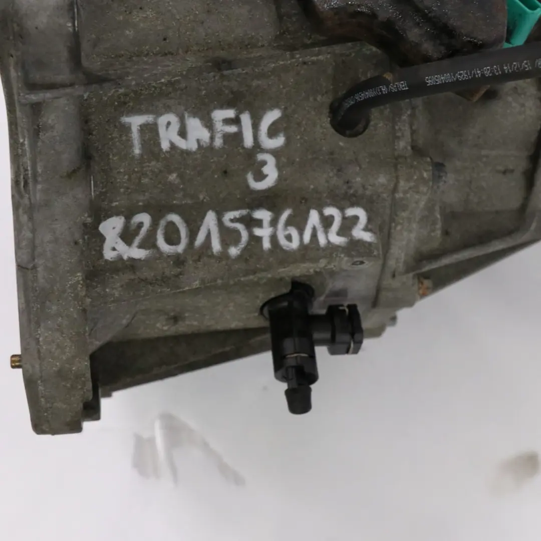 Manual Gearbox Vauxhall Vivaro B Renault Trafic III 6 Speed PF6050 BVM6 WARRANTY - SKU 8201576122 - Part number 8201576122