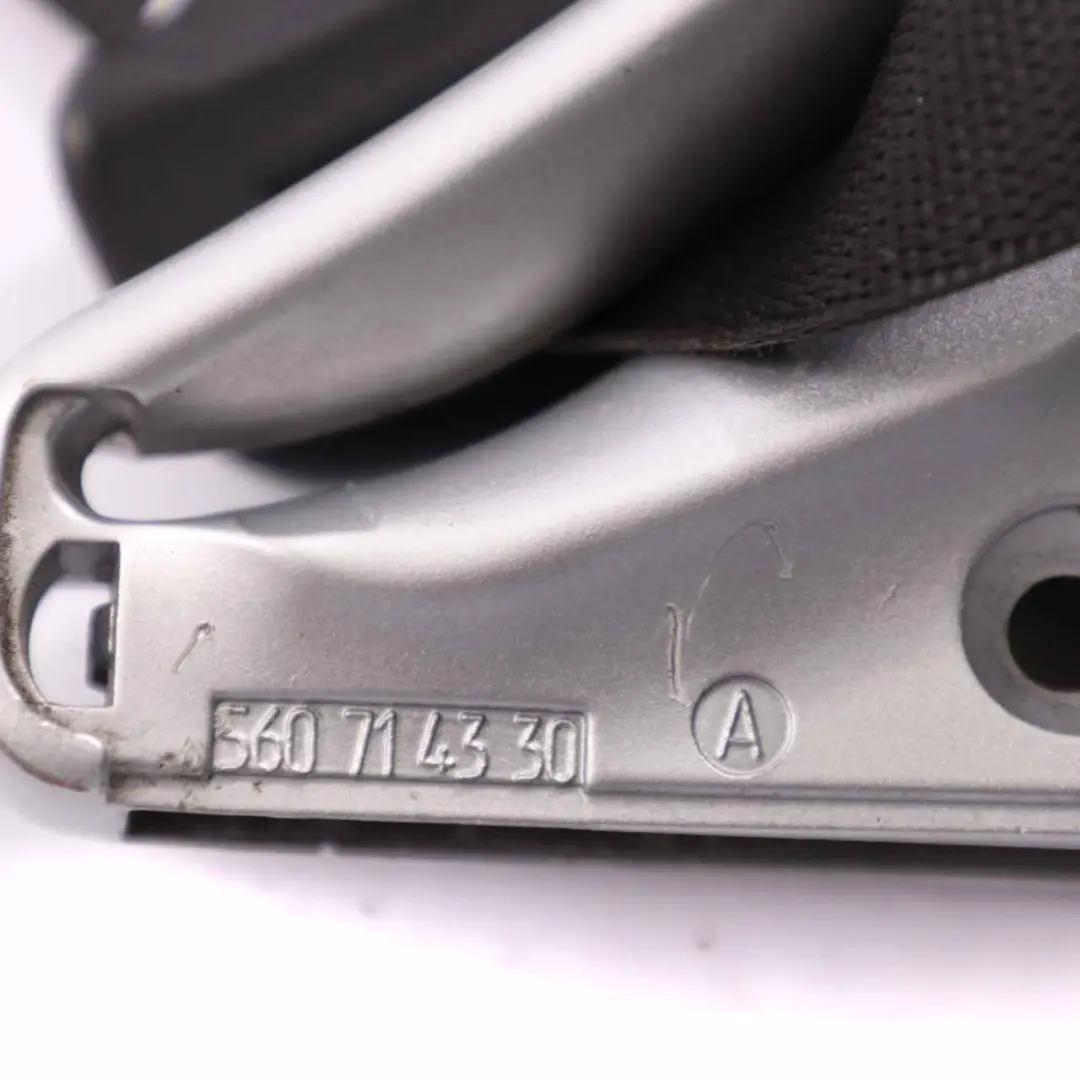 BMW E46 Cabrio Cintura di sicurezza anteriore superiore sinistra Nero - SKU 8202595 - Numero di parte 8202595