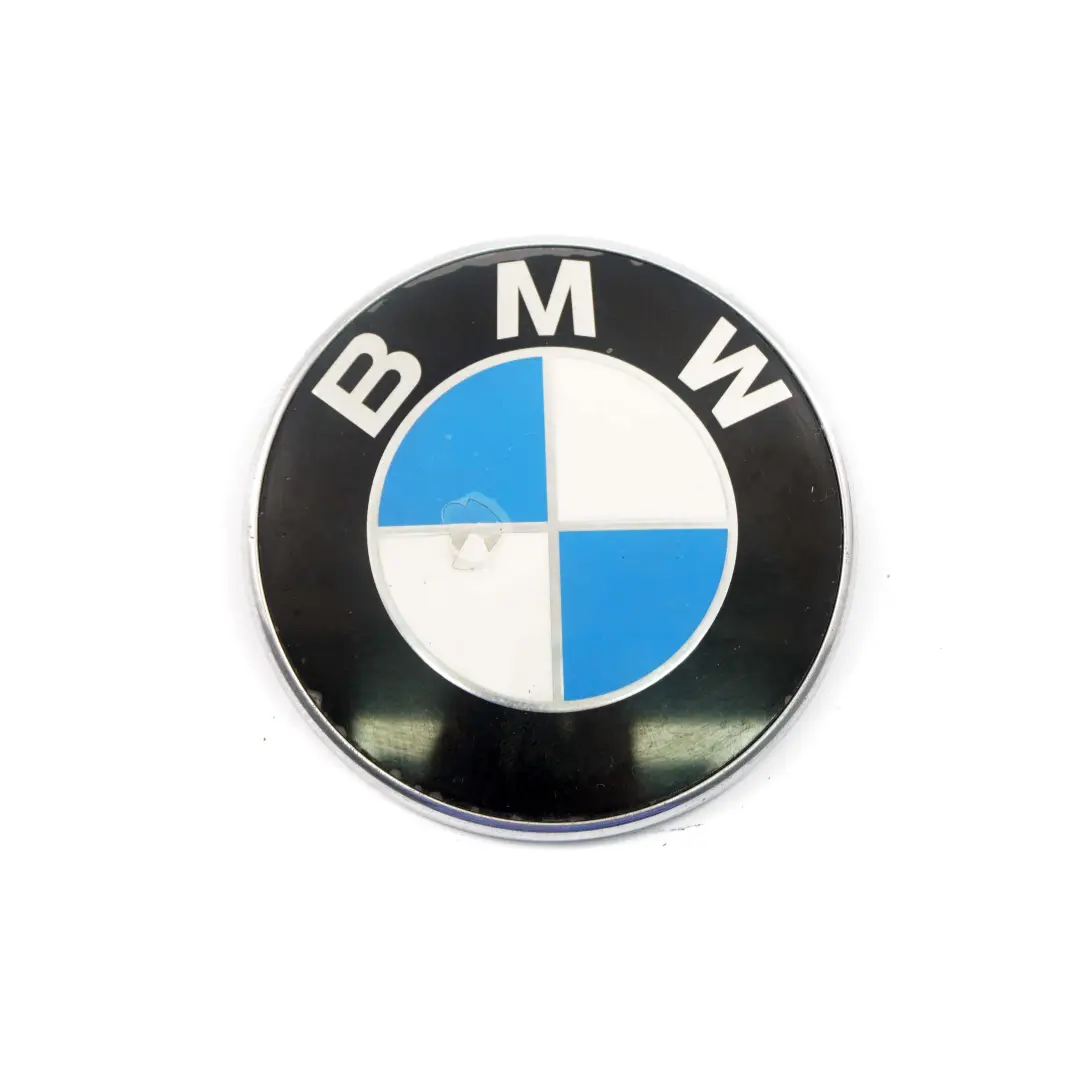 BMW 3 5 Series E39 E46 Emblem Plaque Boot Badge Trunk Lid Black - SKU 8203864-1 - Part number 8203864