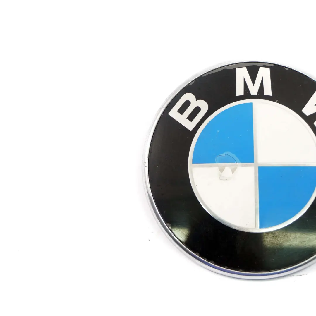 BMW 3 5 Series E39 E46 Emblem Plaque Boot Badge Trunk Lid Black - SKU 8203864-1 - Part number 8203864