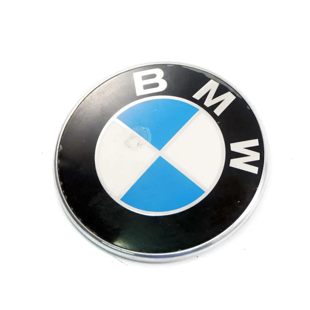 BMW 3 5 Series E39 E46 Emblem Plaque Boot Badge Trunk Lid Black - SKU 8203864-1 - Part number 8203864