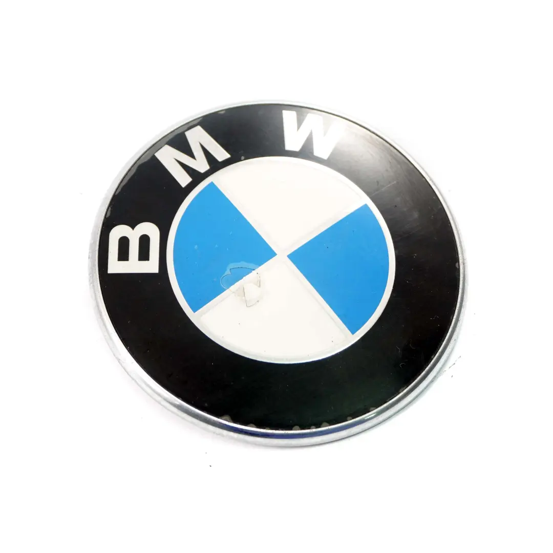 BMW 3 5 Series E39 E46 Emblem Plaque Boot Badge Trunk Lid Black - SKU 8203864-1 - Part number 8203864