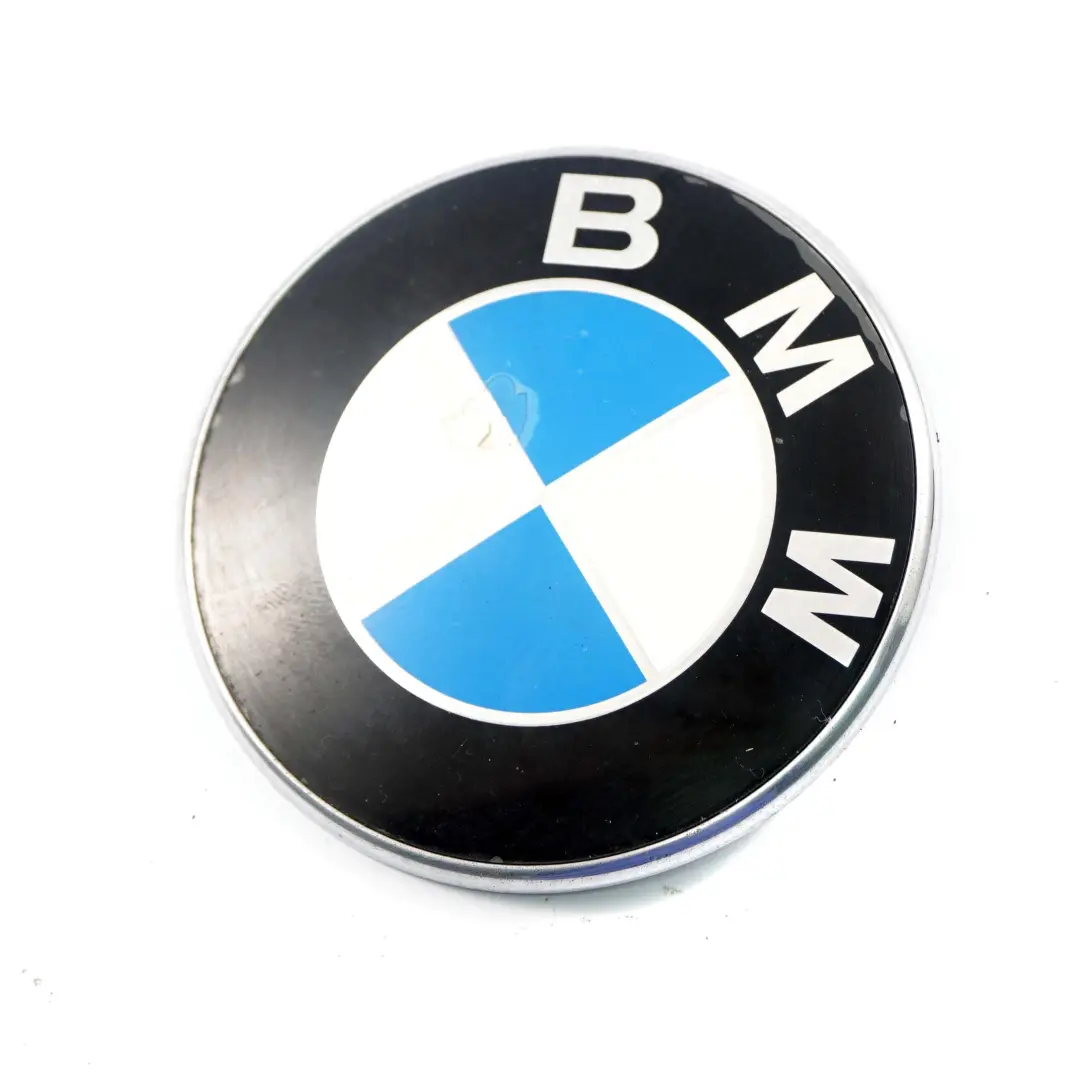BMW 3 5 Series E39 E46 Emblem Plaque Boot Badge Trunk Lid Black - SKU 8203864-1 - Part number 8203864