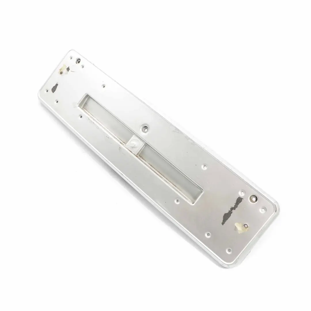  Licence Plate Holder BMW E46 Coupe Cabrio Front Bumper Panel Titan Silver - 354 - SKU 8204367-TS - Part number 8204367