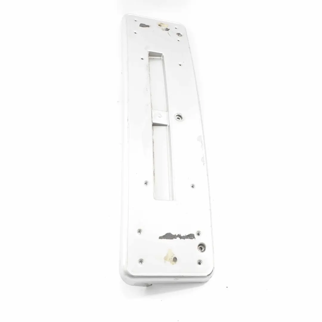  Licence Plate Holder BMW E46 Coupe Cabrio Front Bumper Panel Titan Silver - 354 - SKU 8204367-TS - Part number 8204367