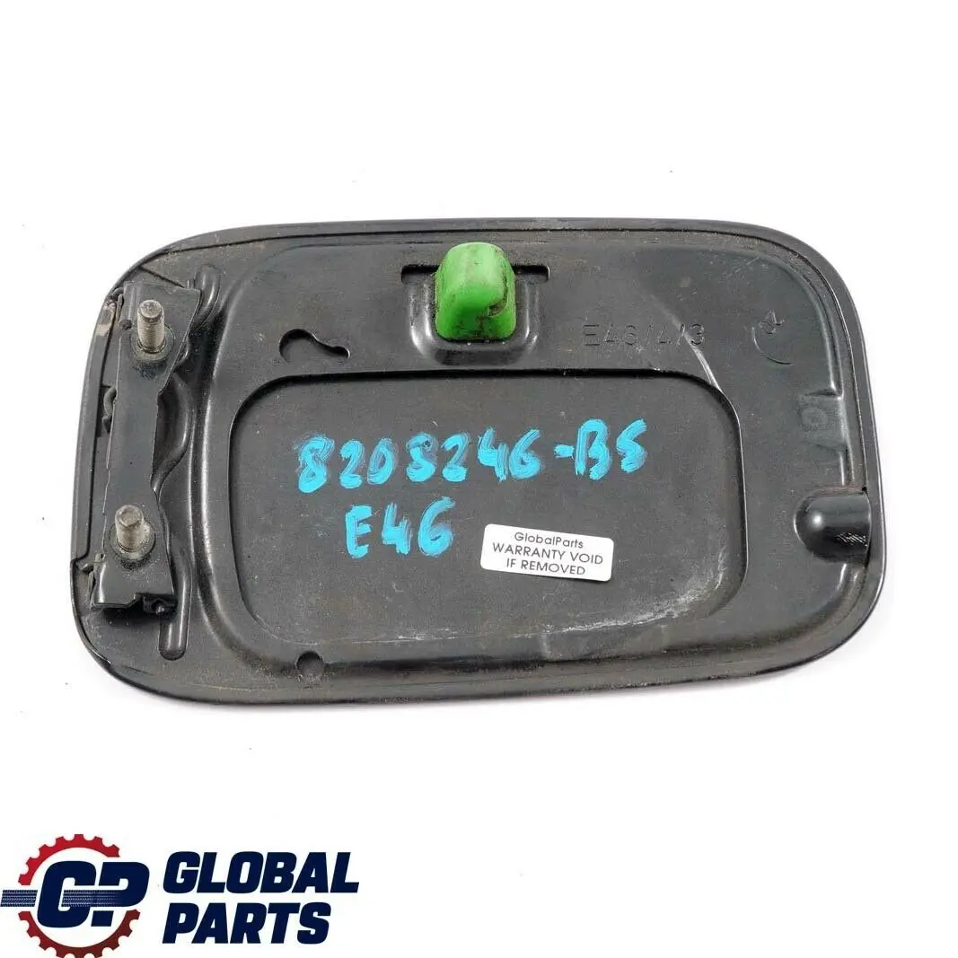 Fill In Flap Fuel Filler Cover Black Sapphire to BMW 3 Series E46 Saloon Touring with Part number 8208246 BMW 3 Series E46 Saloon Touring Fill In Flap Fuel Filler Cover Black Sapphire - SKU 8208246-BS - Part number 8208246