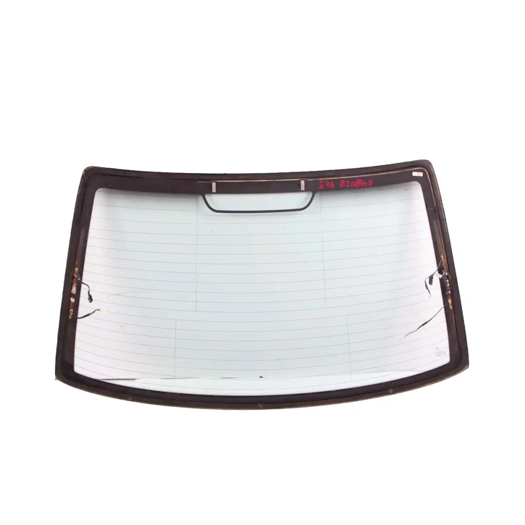 BMW E46 Coupe Rear Window Tailgate Boot Trunk Lid Glass Glazing AS2 - SKU 8208469 - Part number 8208469
