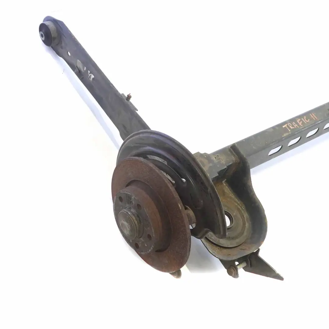 Essieu arrière Renault Trafic 2 Opel Vivaro A support suspension pour à propos du numéro de pièce 820937818 Essieu arrière Renault Trafic 2 Opel Vivaro A support suspension - SKU 820937818 - Numéro de pièce 820937818