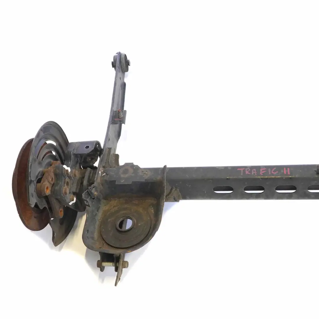 Axle Renault Trafic 2 Opel Vivaro A Suspension Support Assembly to Rear with Part number 820937818 Rear Axle Renault Trafic 2 Opel Vivaro A Suspension Support Assembly - SKU 820937818 - Part number 820937818