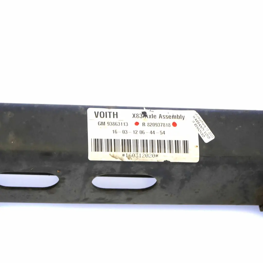 Assale posteriore Renault Trafic 2 Opel Vivaro A Gruppo sospensioni  - SKU 820937818 - Numero di parte 820937818