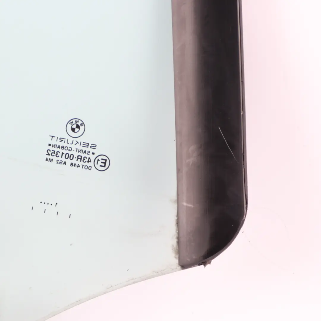 Hintere Seiten Scheibe Viertel Glas Grün Links AS2 für BMW E46 Cabrio mit Teilenummer 8209423 BMW E46 Cabrio Hintere Seiten Scheibe Viertel Glas Grün Links AS2 - SKU 8209423-1 - Teilenummer 8209423