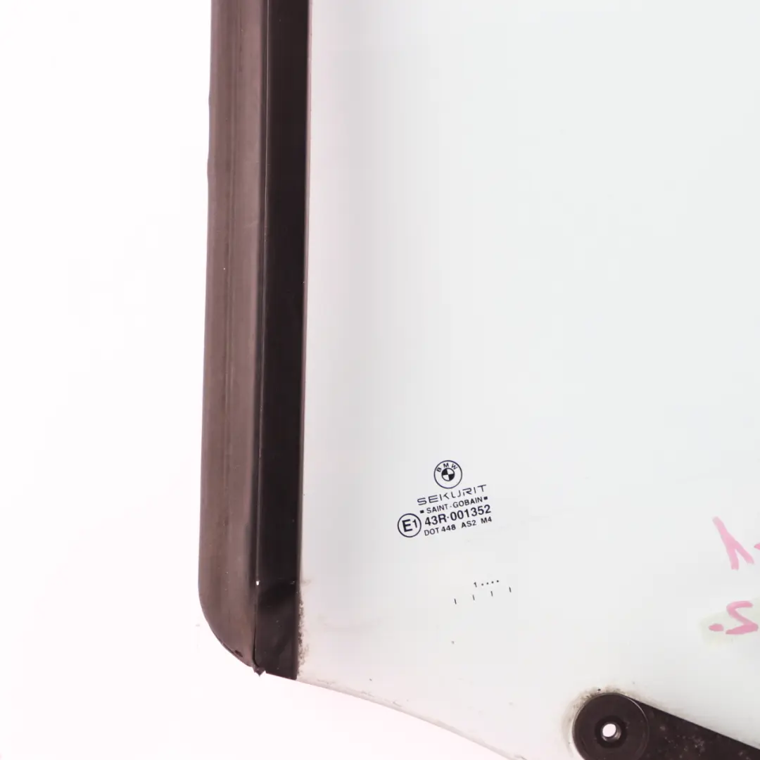 BMW E46 Cabrio Vetro Quarto Finestrino Posteriore Verde Sinistro AS2 - SKU 8209423-1 - Numero di parte 8209423