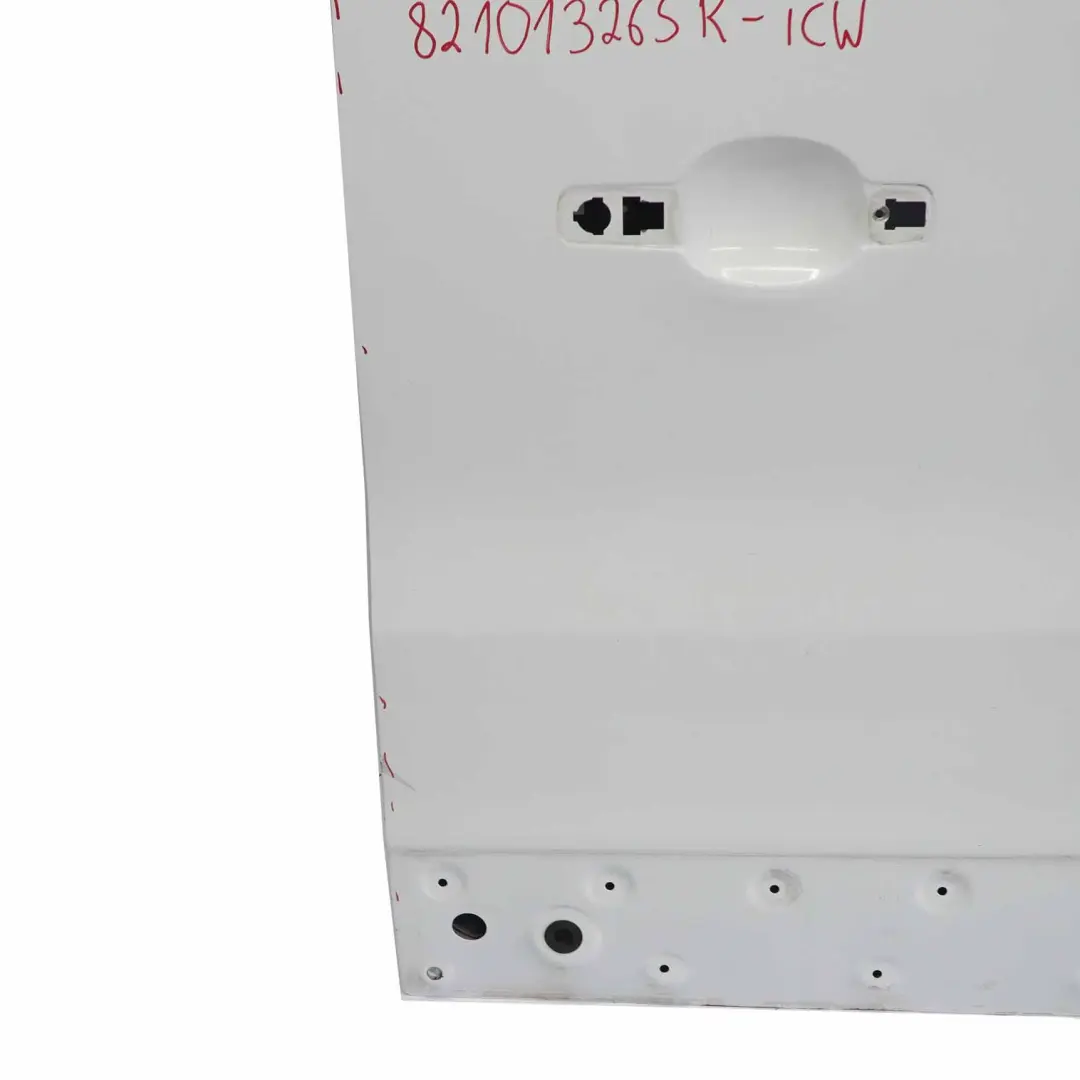 Renault Trafic III Sliding Door Rear Left N/S Side Door Ice White - 389 - SKU 821013265R-ICW - Part number 821013265R