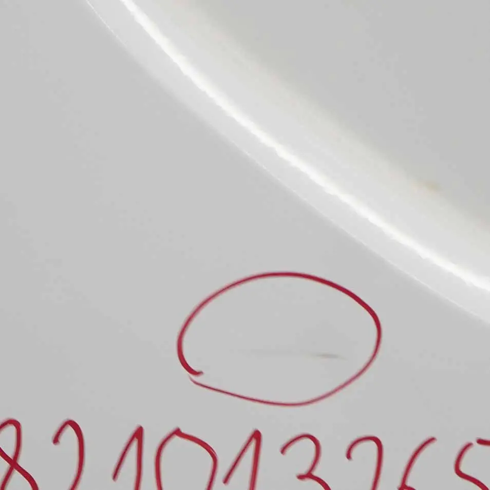 Renault Trafic III Sliding Door Rear Left N/S Side Door Ice White - 389 - SKU 821013265R-ICW - Part number 821013265R