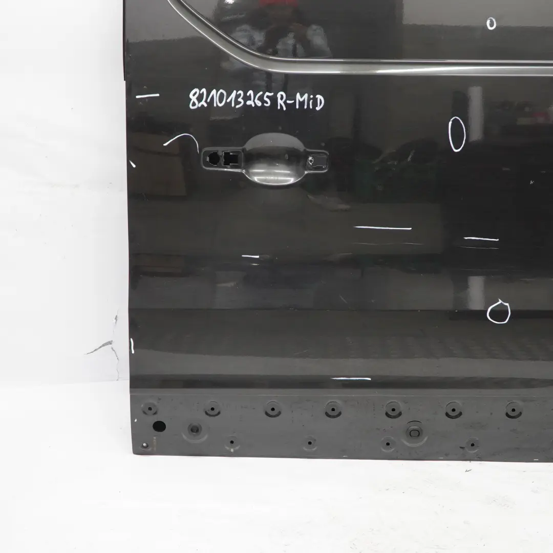 Renault Trafic III Sliding Door Rear Left N/S Side Door Midnight Black - D68 - SKU 821013265R-MID - Part number 821013265R