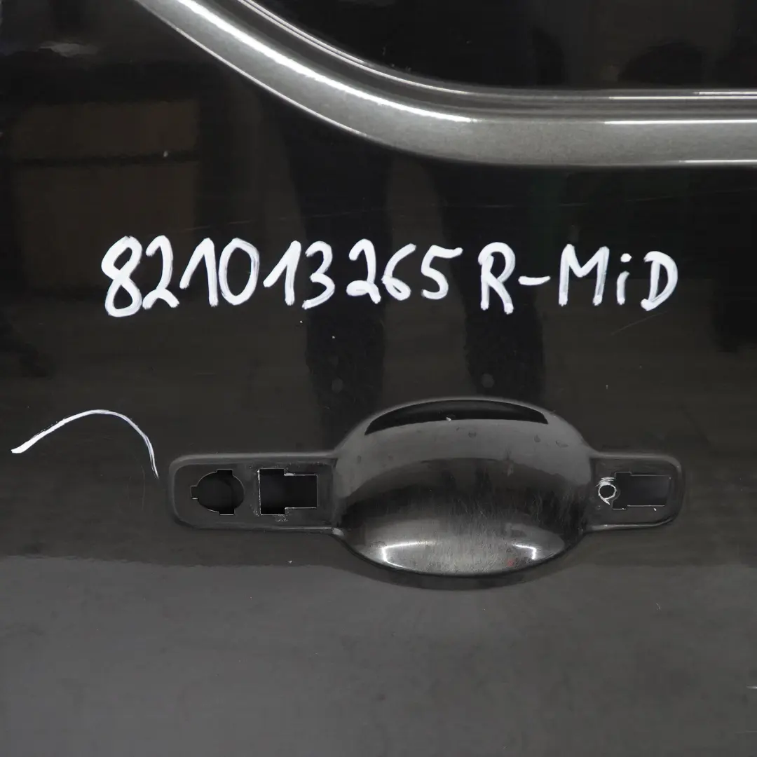 Renault Trafic III Sliding Door Rear Left N/S Side Door Midnight Black - D68 - SKU 821013265R-MID - Part number 821013265R