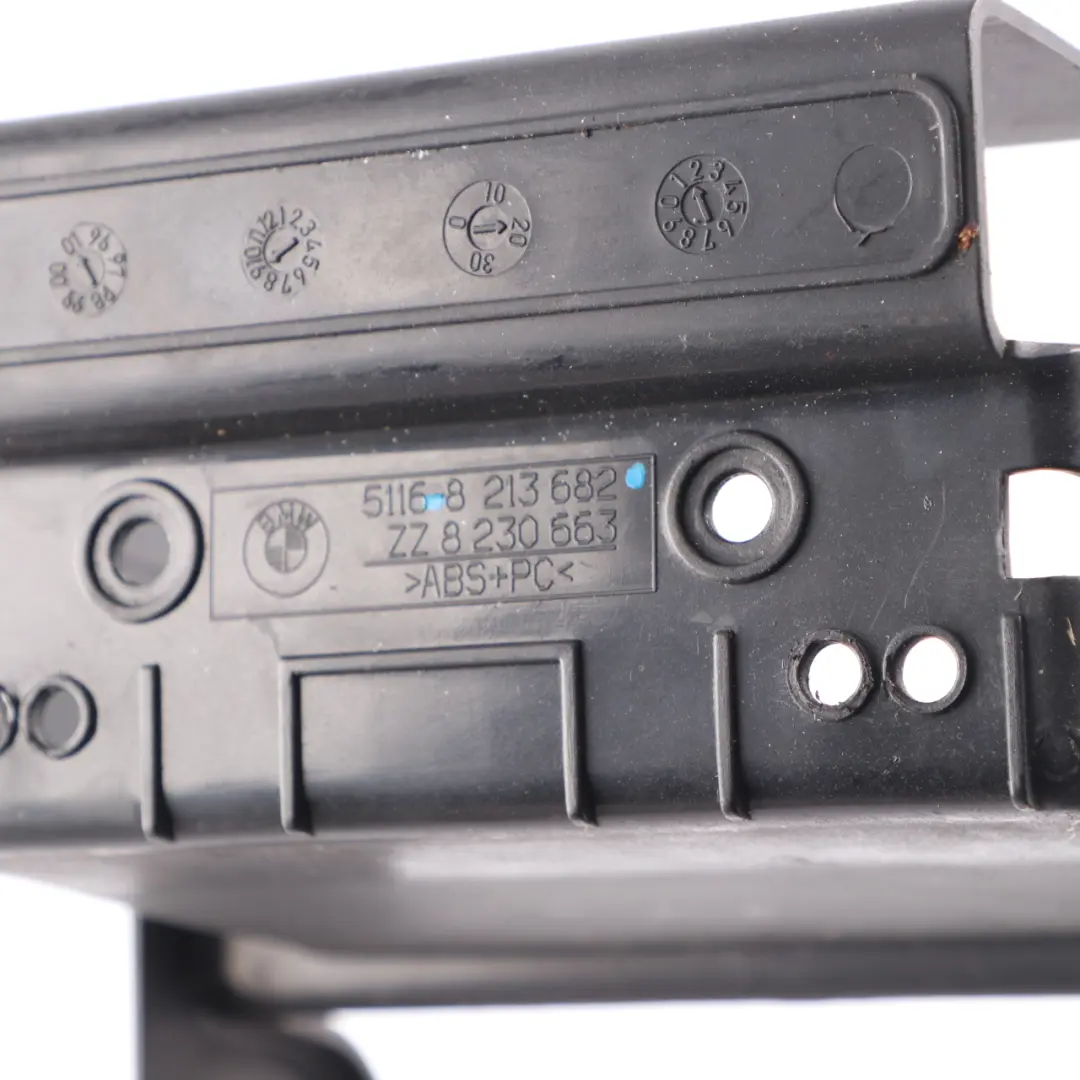 Centre Console Armrest Support Bracket Storage Upper Trim Black to BMW E46 with Part number 7902726 BMW E46 Centre Console Armrest Support Bracket Storage Upper Trim Black - SKU 8213682 - Part number 7902726