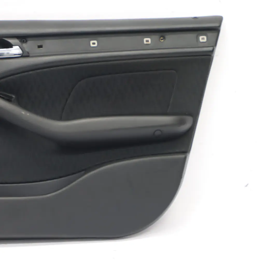 Panneau de garniture avant droite de porte en tissu pour BMW E46 à propos du numéro de pièce 8217204 BMW E46 Panneau de garniture avant droite de porte en tissu - SKU 8217204 - Numéro de pièce 8217204