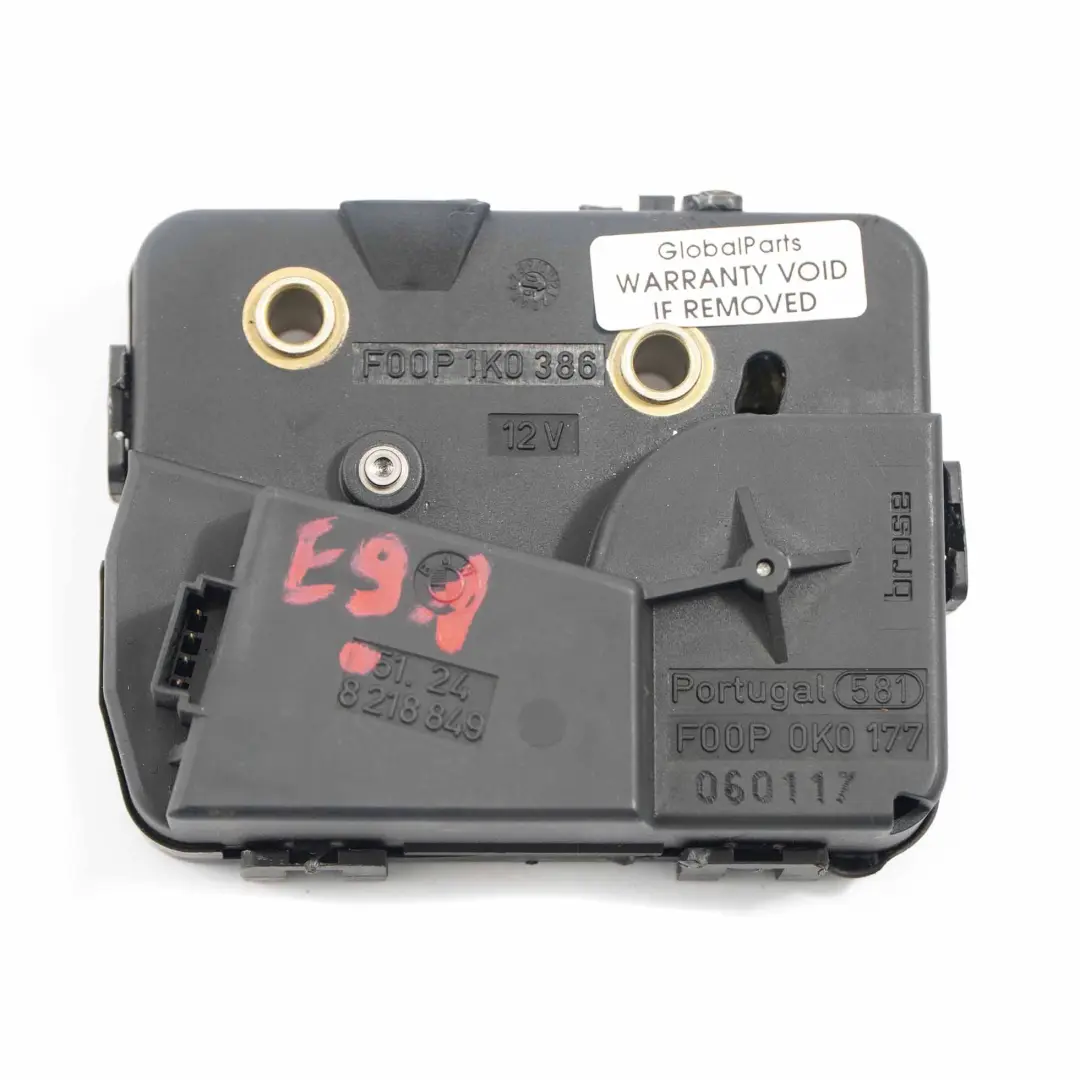 BMW E61 E91 Chiusura Lunotto Posteriore Serratura Portellone - SKU 8218849 - Numero di parte 51248218849