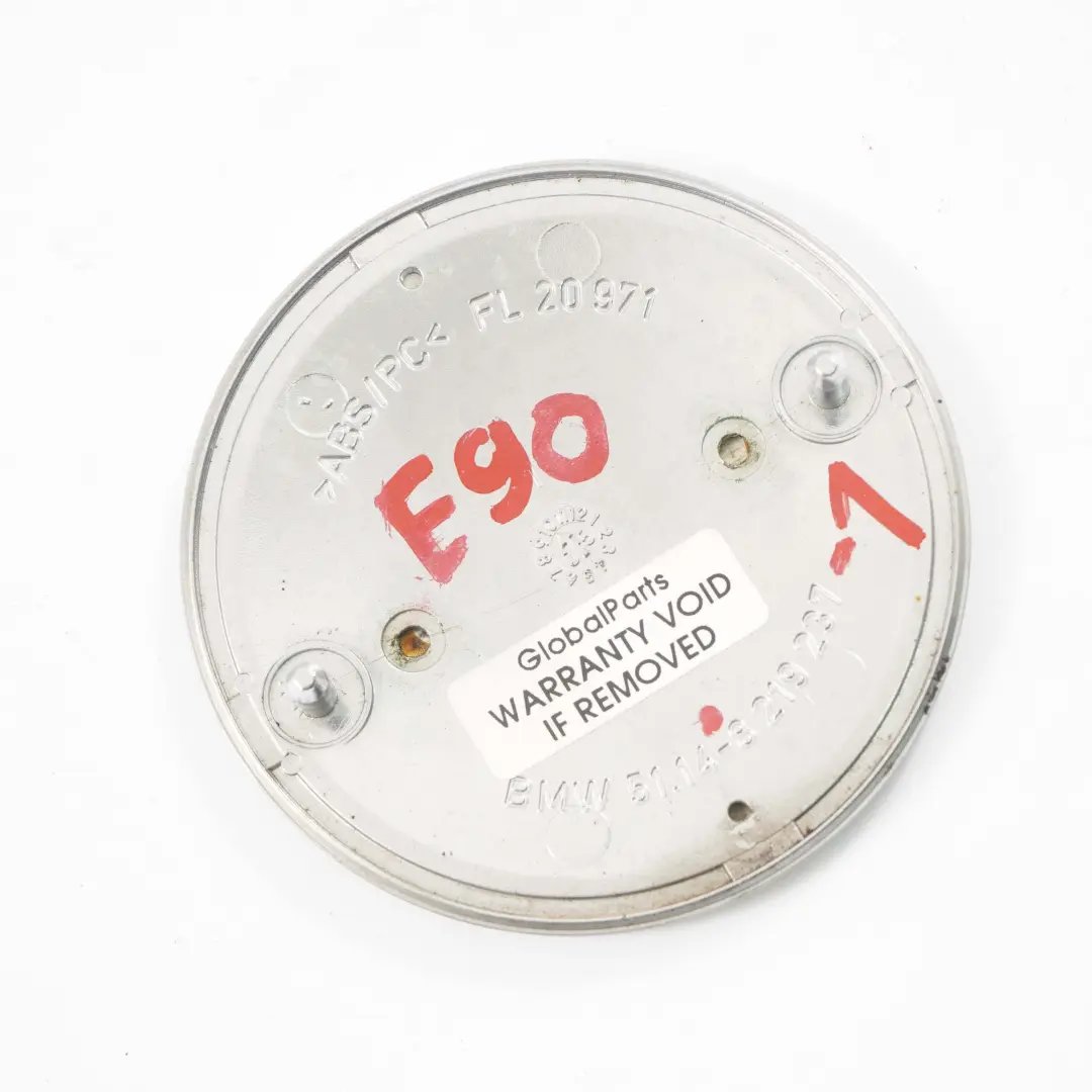  Emblème De Coffre BMW E90 F22 F30 F31 F32 F33 F36 Plaque Boot Badge 74MM - SKU 8219237-1 - Numéro de pièce 8219237