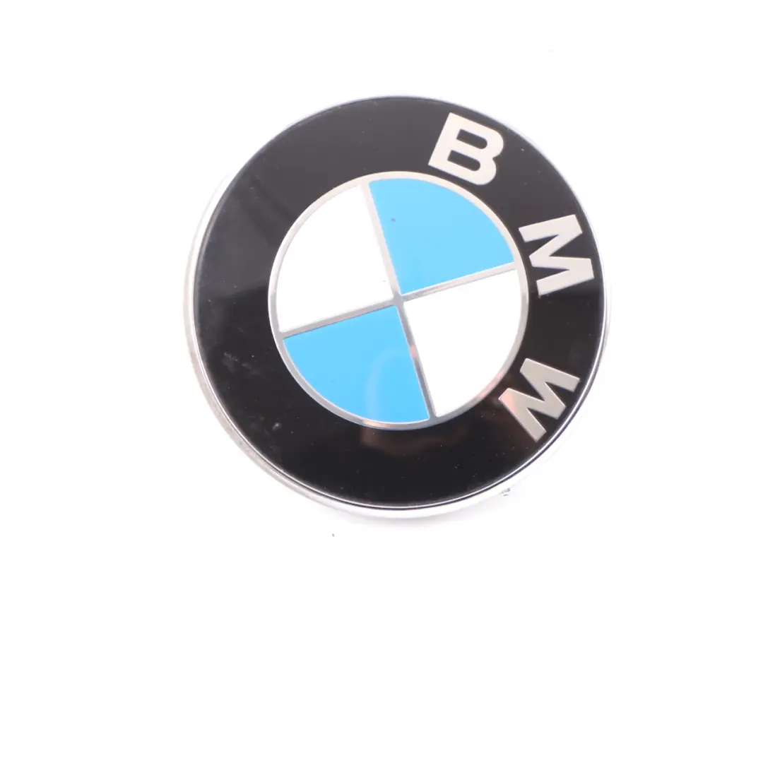 BMW E46 E90 F30 F31 Stemma Placca Portellone Posteriore Logo 74mm - SKU 8219237-2 - Numero di parte 8219237