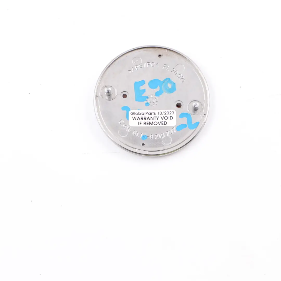 BMW E46 E90 F30 F31 Emblème Arrière Plaque Logo de coffre 74mm - SKU 8219237-2 - Numéro de pièce 8219237