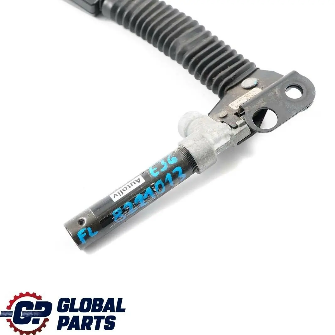 BMW 3 Series E36 Lower Belt With Left Seat Belt Tensioner N/S 8221011 - SKU 8221013 - Part number 8221013