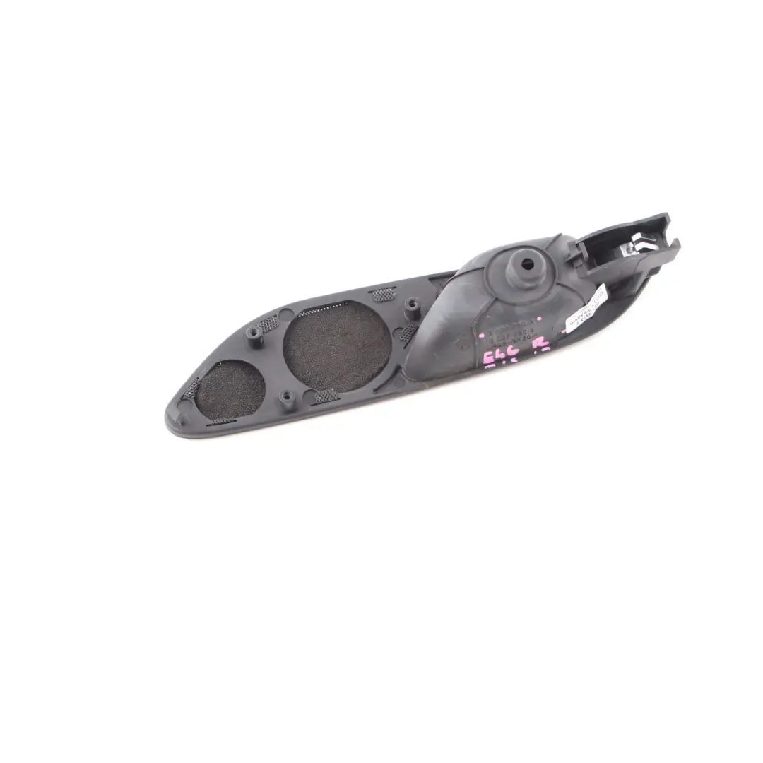 Door Handle Speaker Cover Trim Front Right O/S to BMW E46 Coupe Convertible with Part number 8222706 BMW E46 Coupe Convertible Door Handle Speaker Cover Trim Front Right O/S - SKU 8222706 - Part number 8222706