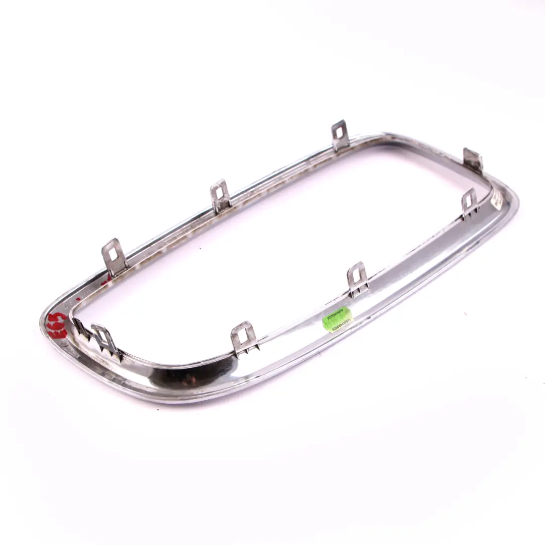 BMW 7 Series E65 E66 1 Kidney Grille Trim Ring Chrome Front Left N/S - SKU 8223219-1 - Part number 8223219