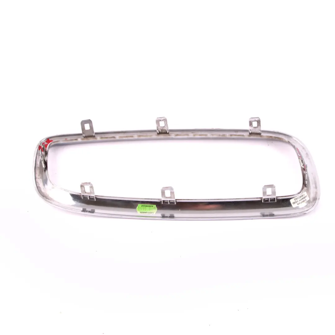 BMW 7 Series E65 E66 1 Kidney Grille Trim Ring Chrome Front Left N/S - SKU 8223219-1 - Part number 8223219