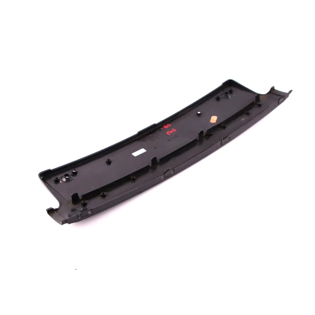 BMW 7 Series E65 E66 Front Bumper Licence Plate Base Black Sapphire 8223229 - SKU 8223229-BS - Part number 7043454