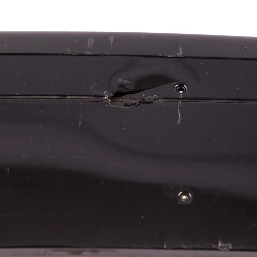 BMW 7 Series E65 E66 Front Bumper Licence Plate Base Black Sapphire 8223229 - SKU 8223229-BS - Part number 7043454