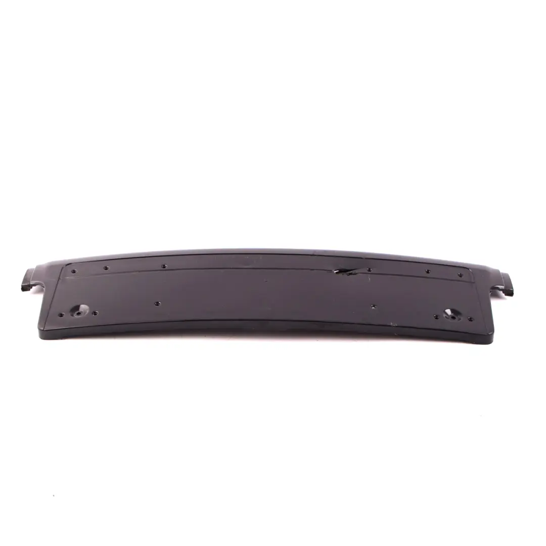 BMW 7 Series E65 E66 Front Bumper Licence Plate Base Black Sapphire 8223229 - SKU 8223229-BS - Part number 7043454