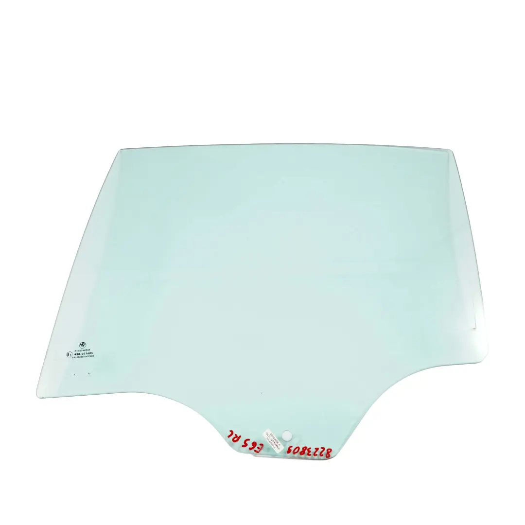 BMW E65 E66 Trasera Izquierda Cristal Verde AS2 - SKU 8223809 - Número de pieza 8223809