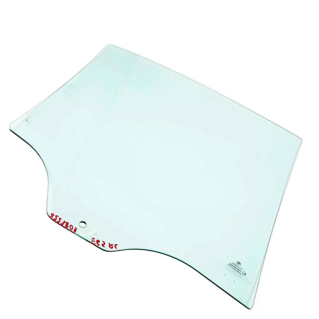 BMW 7 Series E65 E66 Rear Left N/S Window Glass Green AS2 - SKU 8223809 - Part number 8223809