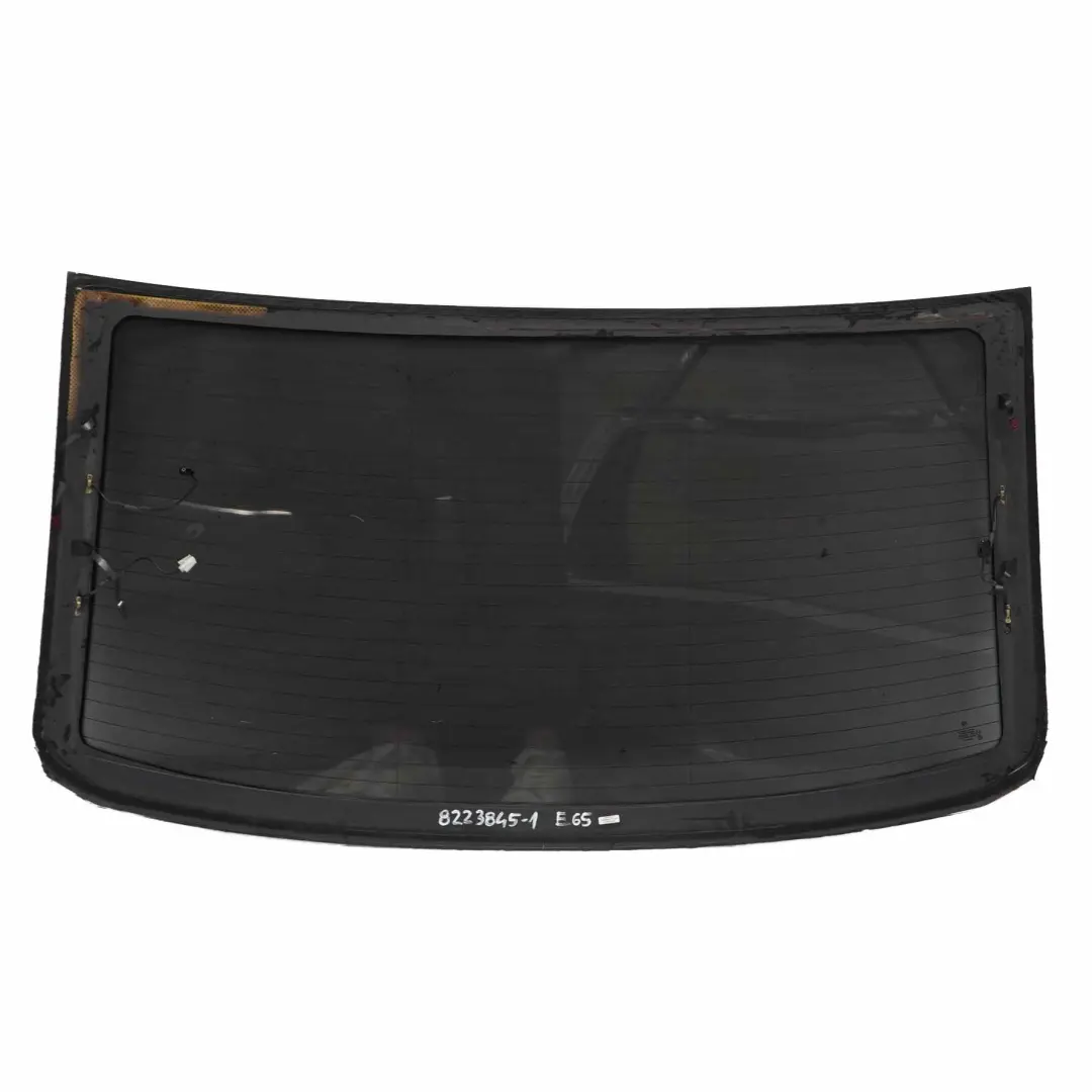 BMW E65 E66 Window Glass Rear Boot Trunk Lid Glazing AS2 Foil Tinted - SKU 8223845-1 - Part number 8223845