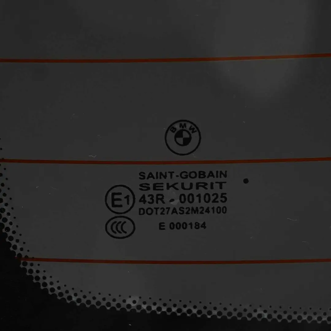 BMW E65 E66 Szyba Karoseryjna Tylna AS2 Folia - SKU 8223845-1 - Numer Części 8223845